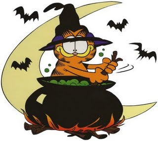 Computer Wallpaper on Wallpapers   Free Halloween Wallpapers  Garfield Halloween Wallpaper