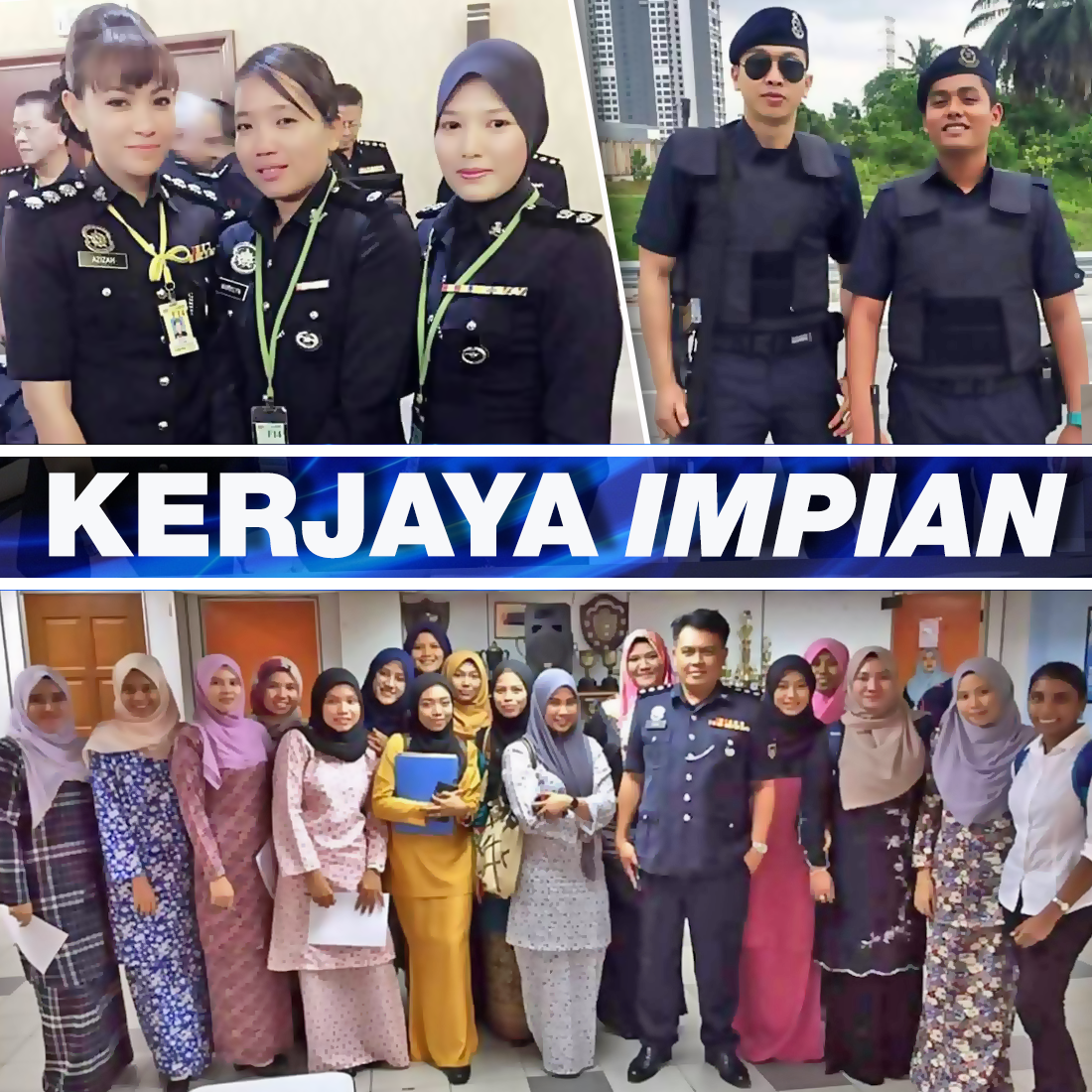 KERJAYA IMPIAN ~ SALUTE! Sang Saka Biru