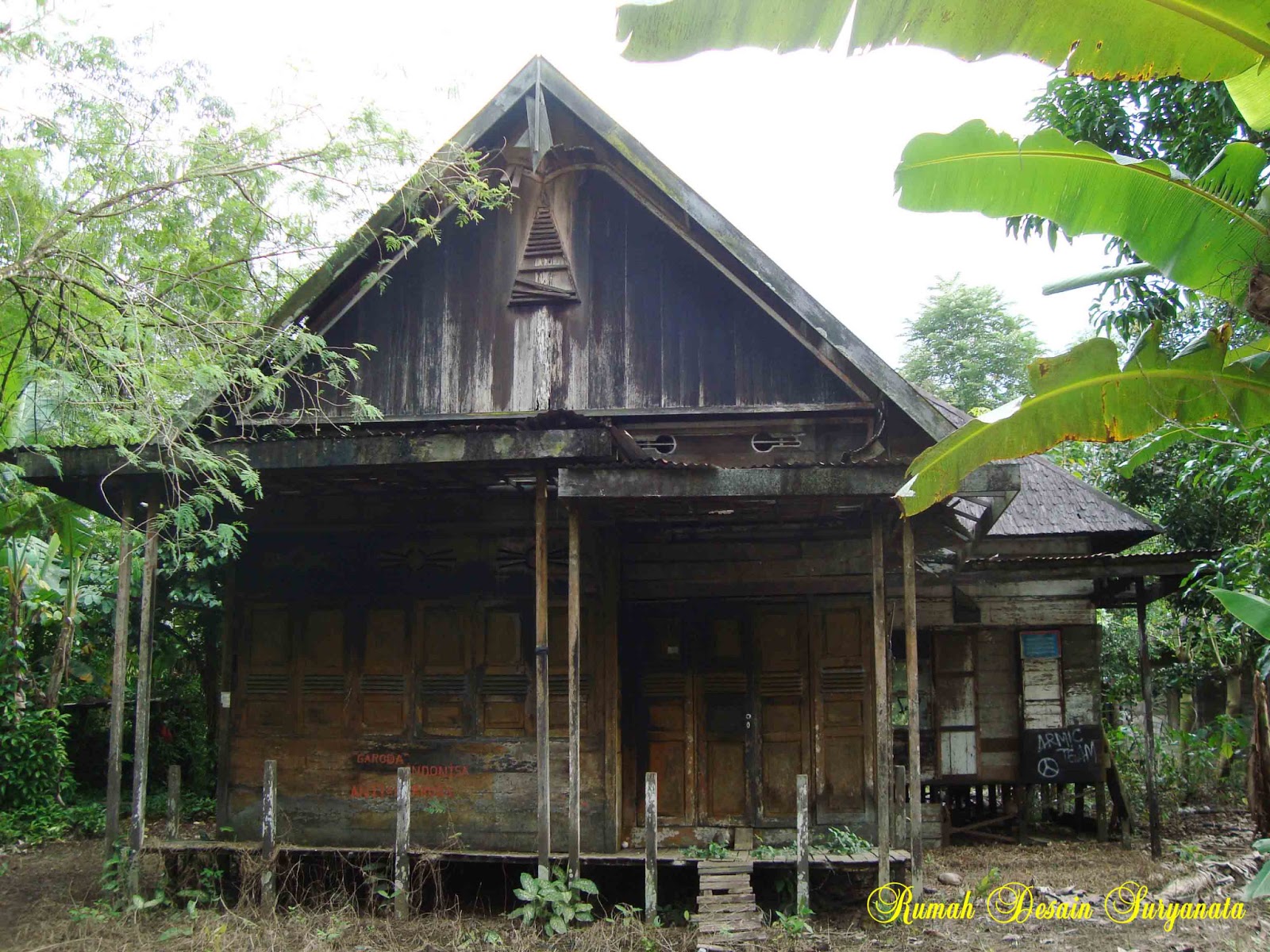  Denah  Rumah  Adat  Sunda Desain Rumah  Mesra