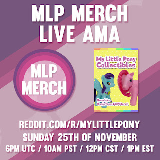 Next Sunday: MLP Merch Live AMA on Reddit!