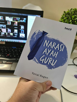 Konten blog tentang keluarga dan pendidikan yang dibukukan dalam 'narasi ayah guru'