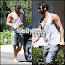 Liam Hemsworth presume sus bíceps en Toluca Lake, California!