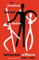 A Streetcar Named Desire by Tennessee Williams (Book cover)