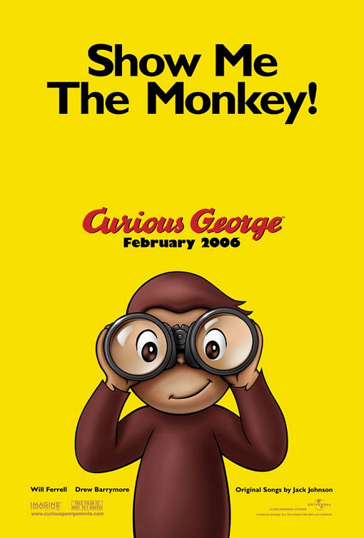 Curious George teaser movie poster