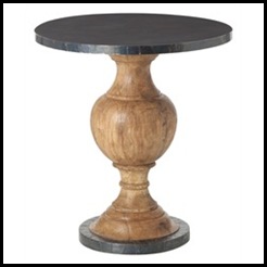 2644m Everett Wood and Iron Table