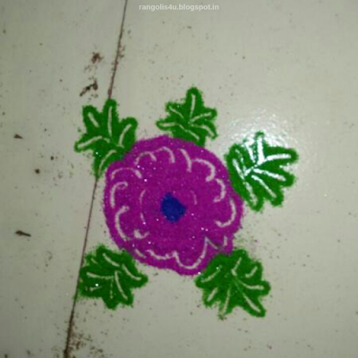 Simple Rangolis