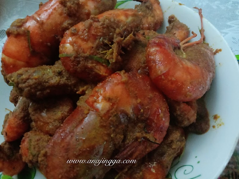 Menu Kalau Balik Kampung, Rendang Udang Galah 