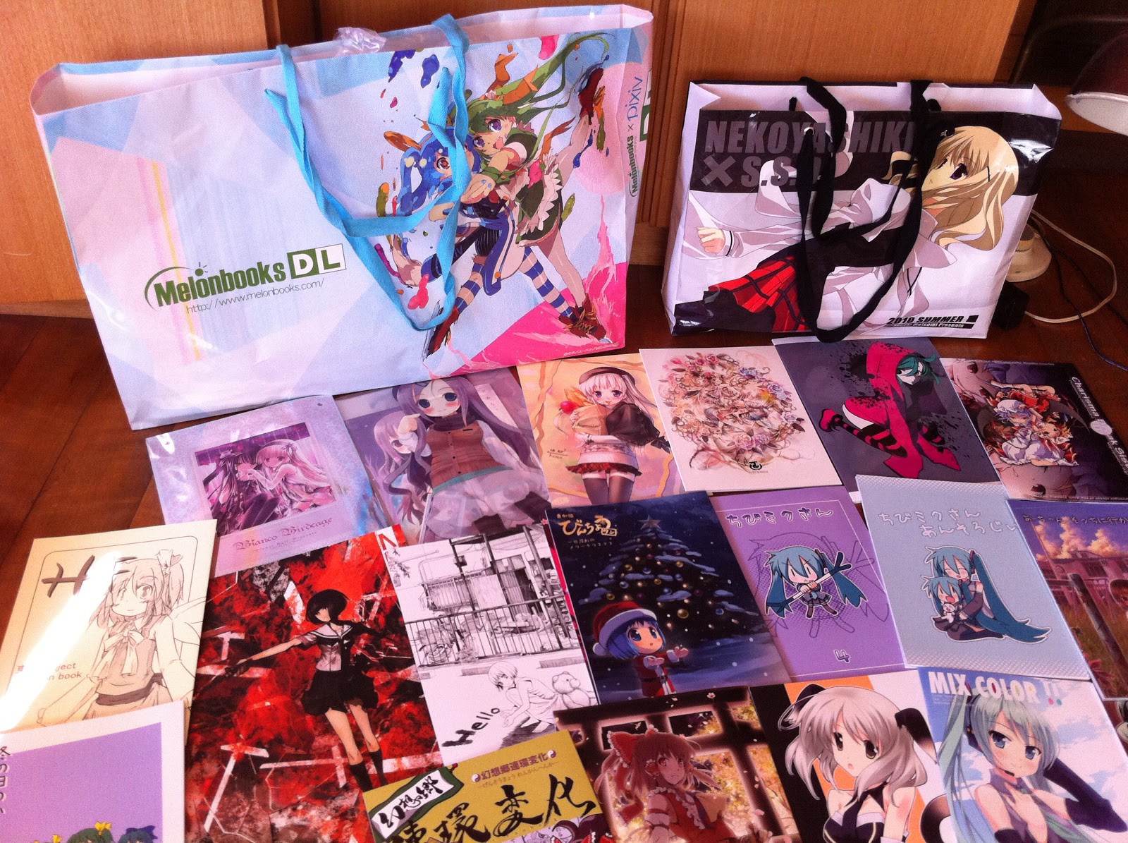 As usual my spending was mostly on Doujin stuff.