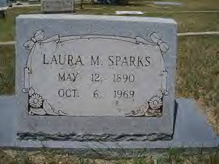 Oct 6 1969 Laura May Clements Sparks was born to James CLEMENTS and Annie 
