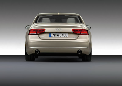 2011 Audi A8 Rear View