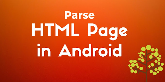 Parse HTML page using JSoup in Android