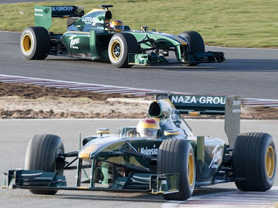 pictures of 2011 f1 cars. Backed by the Malaysian government, the new Lotus team will field two cars, 