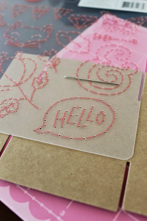sew easy template from We R Memory Keepers