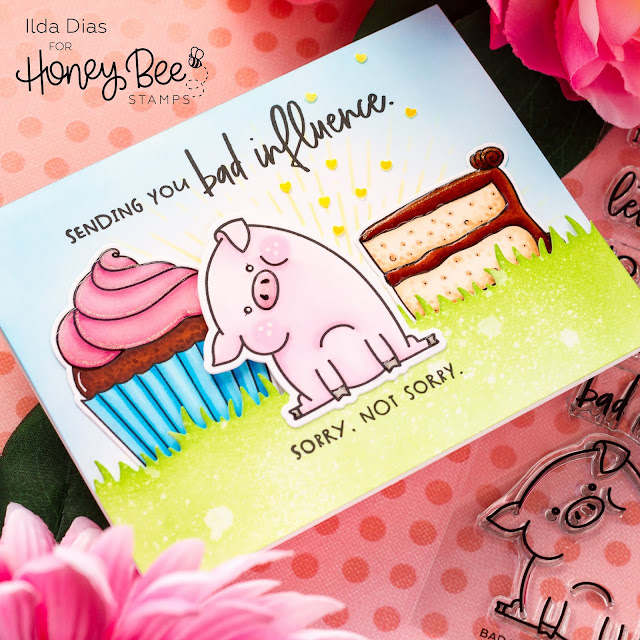 Bad Influence Birthday Card | Honey Bee Stamps