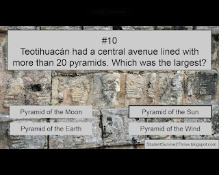 The correct answer is Pyramid of the Sun.