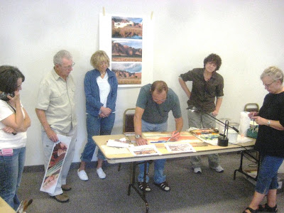 Dick Brown watercolor workshop sponsored by the Southern Utah Watercolor Society