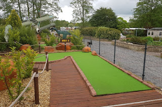 Jurassic Golf at Wyevale's Bridgemere Garden Centre in Nantwich