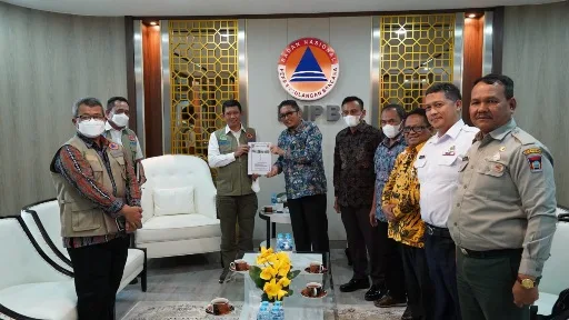 Dalam Audiensi Wako Hendri Septa, Kepala BNPB Letjen TNI Suharyanto Siap Fasilitasi Bantuan Tanggap Darurat