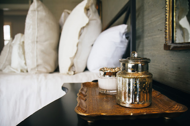 decor bedroom bedside canister