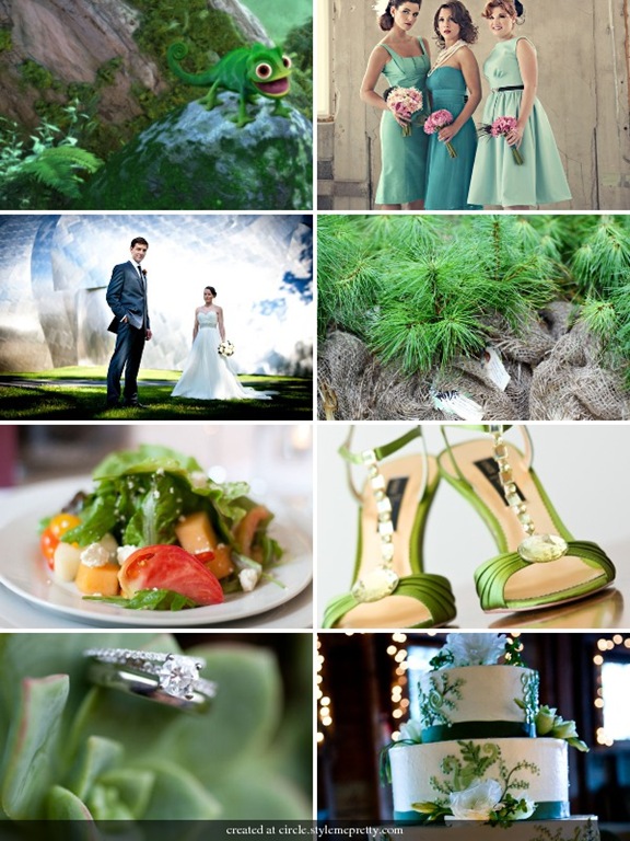 Disney's Tangled Wedding Inspiration January 2011