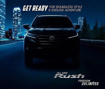 Teaser Siluet All New Toyota Rush