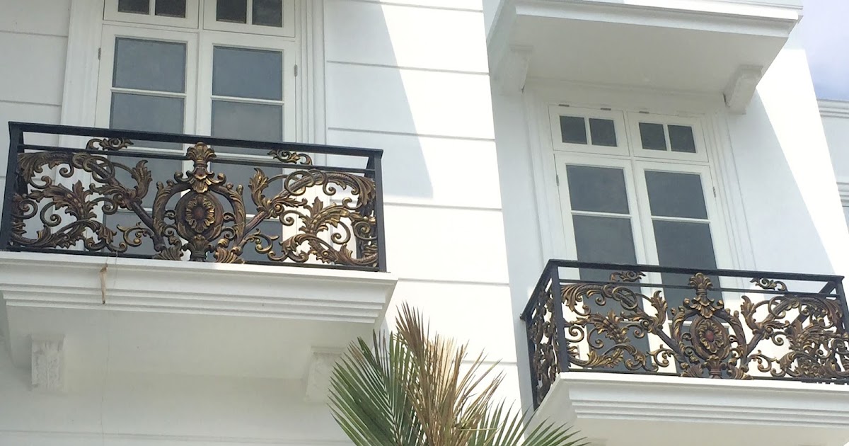 balkon  klasik besi  tempa  Bengkel las cilengsi Arbainlas