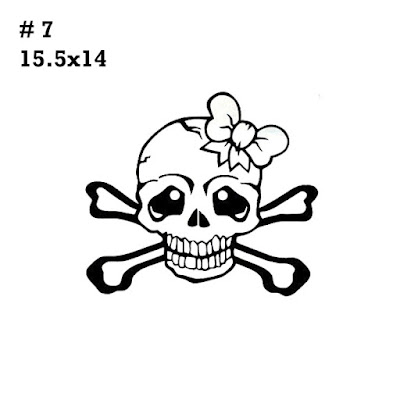 Stiker decorativ Logo emblema sigla stiker sticker sticher auto laptop airsoft cap de mort skull