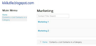 List Contacts in a Category 