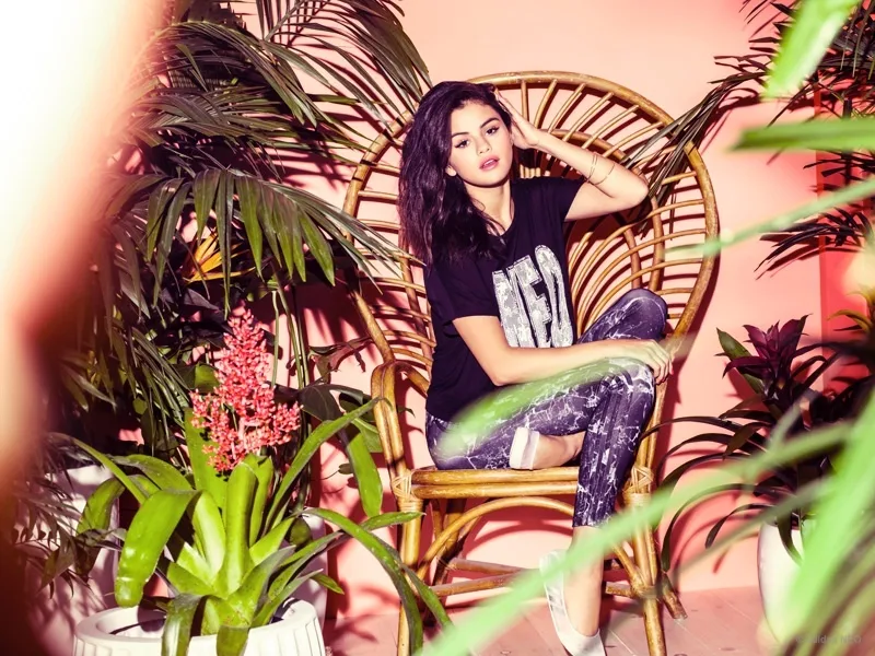 Selena Gomez is casual chic for the Adidas Neo Summer 2015 Campaign