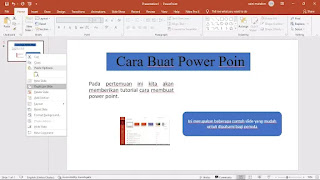 MEMBUAT POWER POIN SEDERHANA