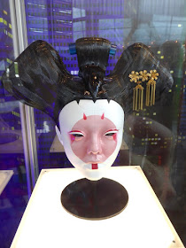 Animatronic Geisha head Ghost in the Shell