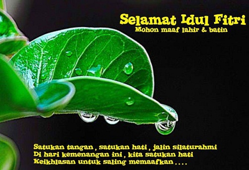 Kata-Kata Ucapan Hari Raya Lebaran Idul Fitri 2016