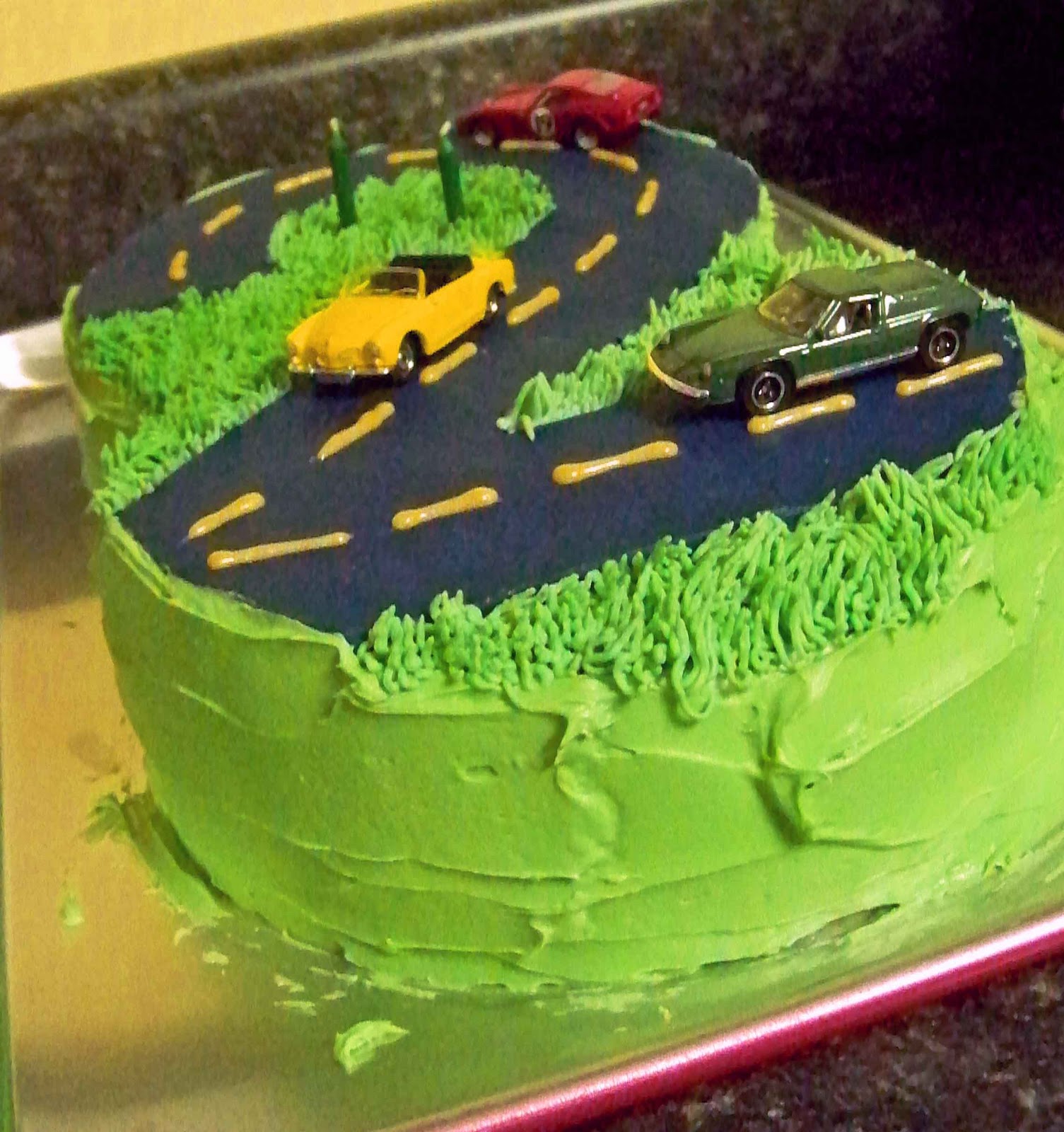 one direction cake designs Lincoln's Car Cake