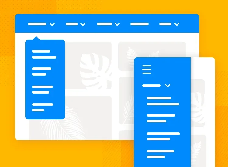 Membuat Dropdown Horizontal Menu Jquery di Blog