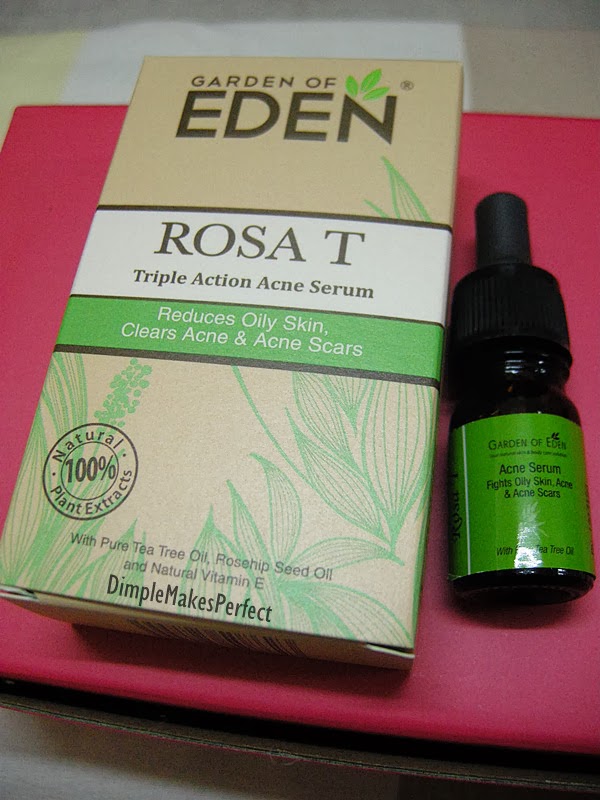 Review: Garden of Eden Rosa T Triple Action Acne Serum ...