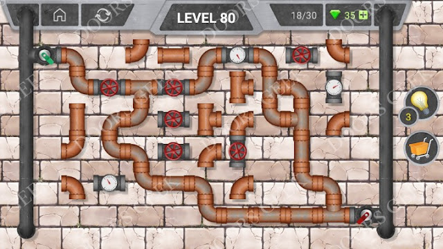 Pipeline [Classic] Level 80 Solution, Cheats, Walkthrough