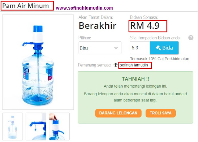 Tips Membeli atau Membida Barangan di CHILINDO dengan Harga yang Murah dan Berbaloi - Chilindo Malaysia - Sofinah Lamudin