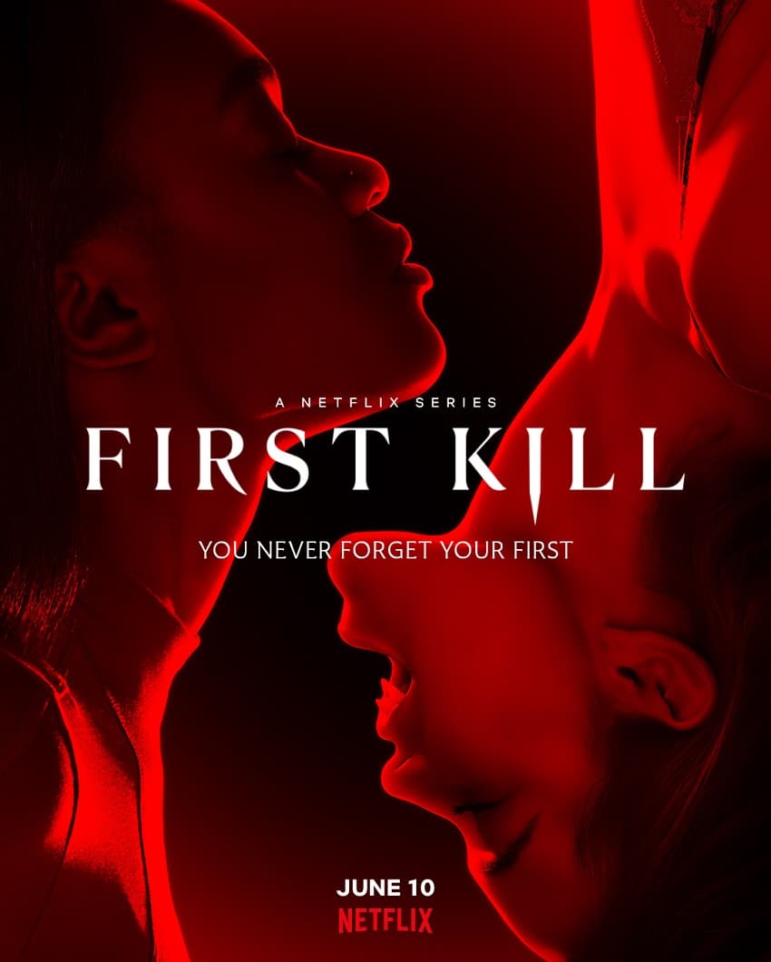 Вампирский сериал First Kill выйдет на Netflix в июне - Постер