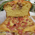 CAKE SALADO DE JAMON Y QUESO