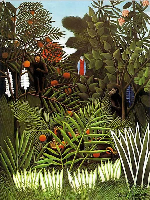 «Экзотический пейзаж» (1908) Анри Руссо