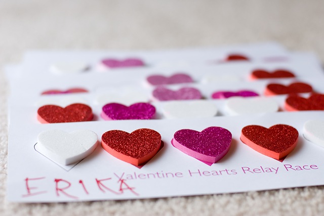 Valentine Heart Relay Race blog