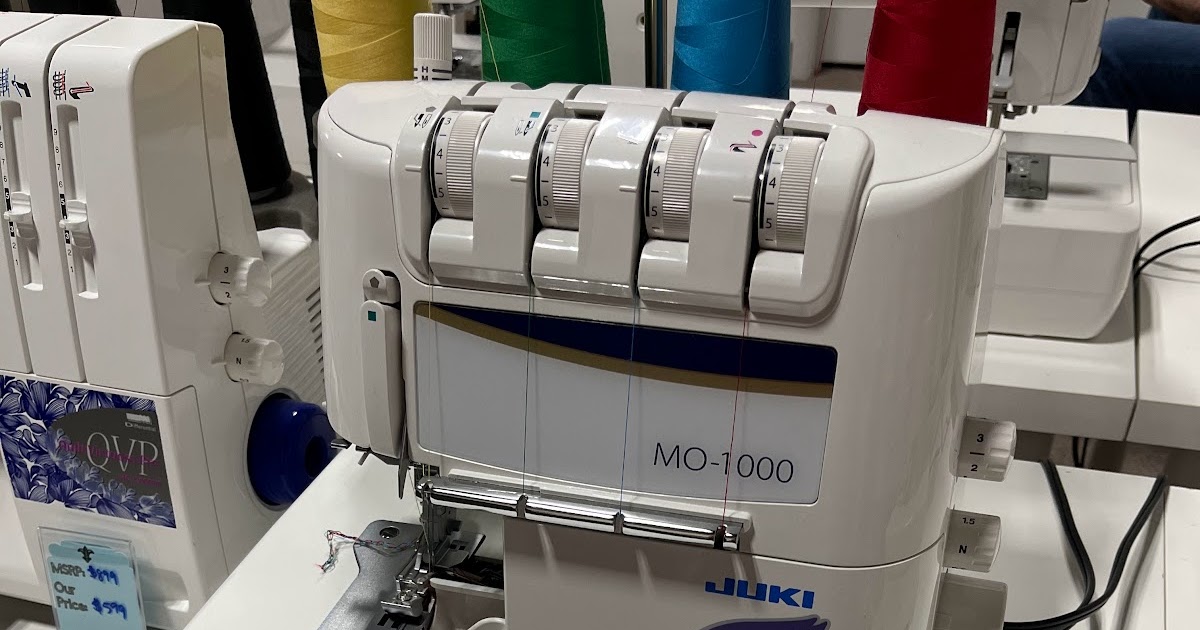 Juki MO 1000 Serger With Jet Air Threading Technology