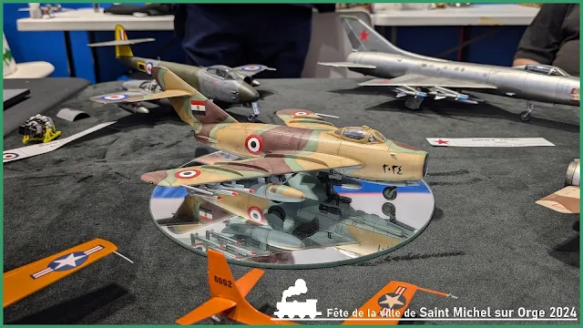 Fête de la ville de Saint Michel sur Orge 2024 avec l'Escadrille Saint Michel.