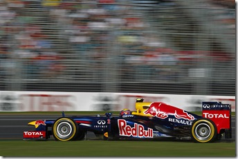 MOTORSPORT - F1 2012 - AUSTRALIAN GRAND PRIX - MELBOURNE (AUS) - 15 TO 18/03/2012 - PHOTO : FRANÇOIS FLAMAND / DPPI - 
WEBBER MARK (AUS) - RED BULL RENAULT RB8 - ACTION