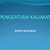 Bahasa Indonesia, Pengertian Kalimat