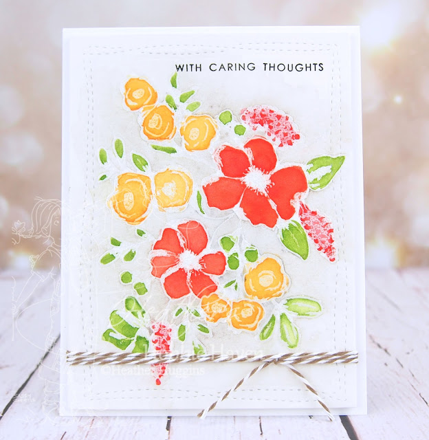 Heather's Hobbie Haven - Live Coloring with Heather - Fresh Flowers 1