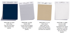 Pantone Spring 2018 Classic Color Palette
