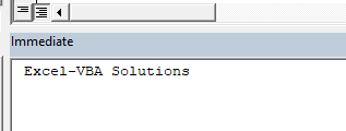 String returned from the VBA function