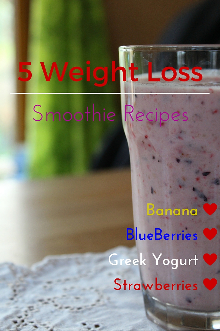 healthy blueberry smoothie recipes for weight loss