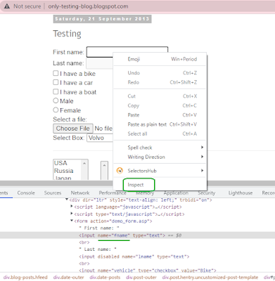 selenium find element by name